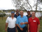 L to R - Ken Ritchie (1957), Herman Vernon (1958), George Burns (1963), Leighton Sage (1967), Robert Irvine (1968)