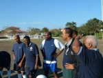 Jimmy talks strategy before Kick Off