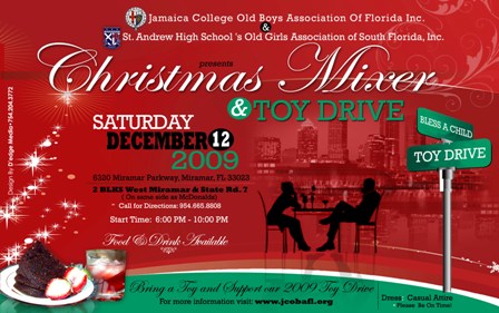 JC and St. Andrews Alumni Associations Unite to present a Christmas Mixer and Toy Drive